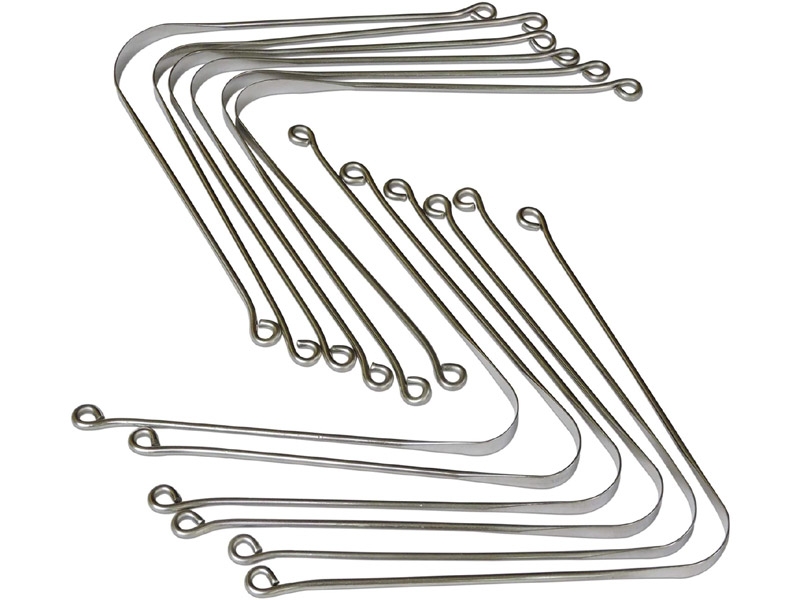 High Grade Stainless Steel Tongue Cleaner Set of 12 for Bad Breath Treatment Naturally