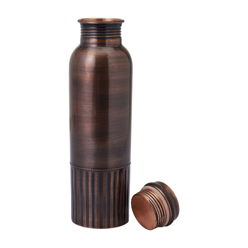 Pure Copper Bottle PREMIUM ANTIQUE Finish 950 Ml Capacity