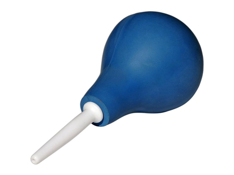 Rectal Enema Syringe for Infants Douche for Relieving Constipation Blue