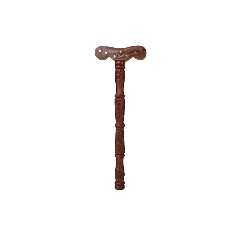 Yoga Danda T Shaped Meditation Staff Supports in Breath Flow