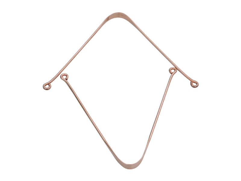 Copper Tongue Cleaner Set of 2 Relief From Bad Breath Oral Hygiene