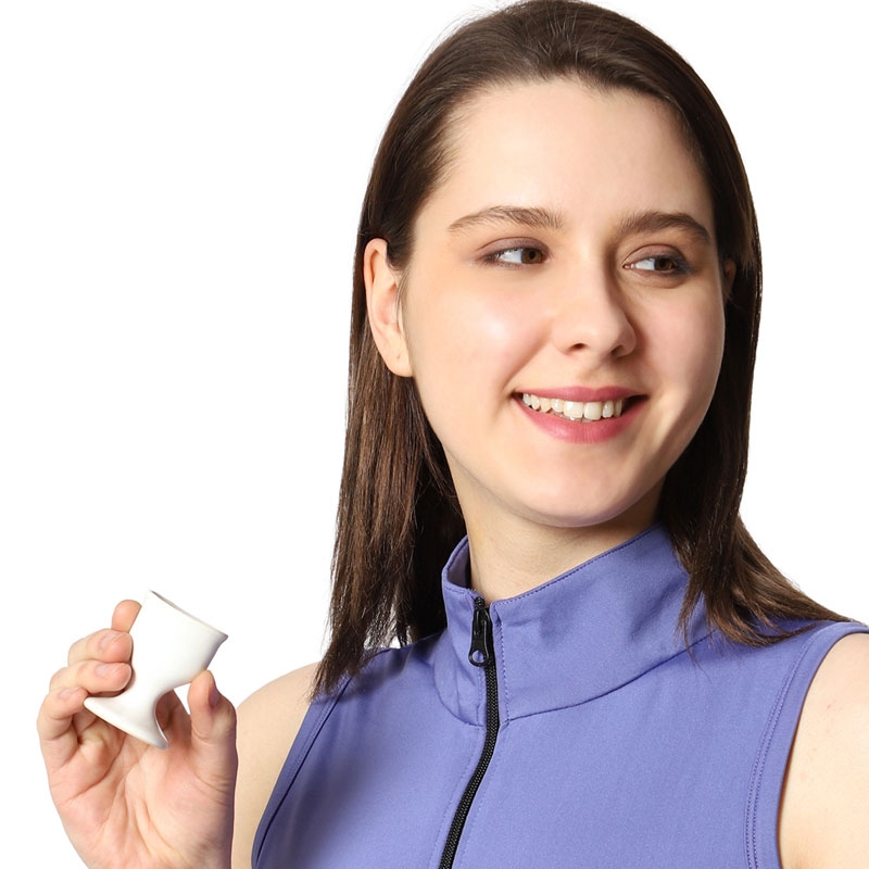 Eye Wash Cup White Color made of Porcelain Ceramic for Keep Your Eyes Clean and Healthy