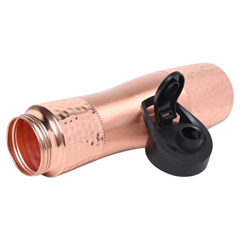 PurCopper Water Bottle with Plain Sipper 1000 Ml Capacity