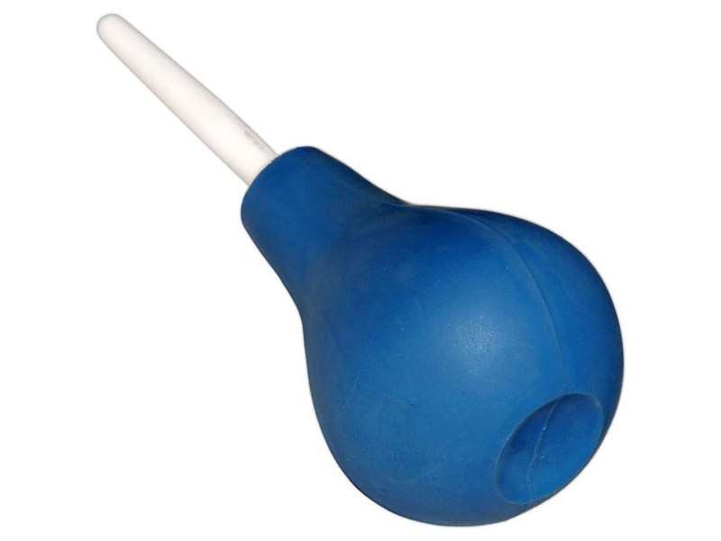 Rectal Enema Syringe for Infants Douche for Relieving Constipation Blue