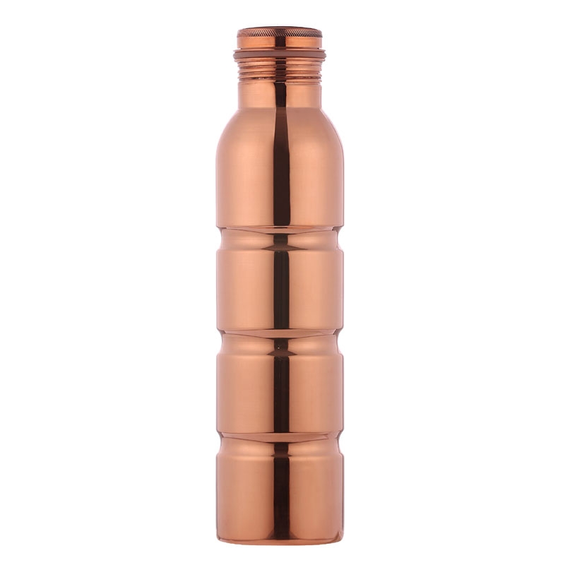 Seamless Copper Water Bottle 1000 Ml for Ayurveda Health Benefits