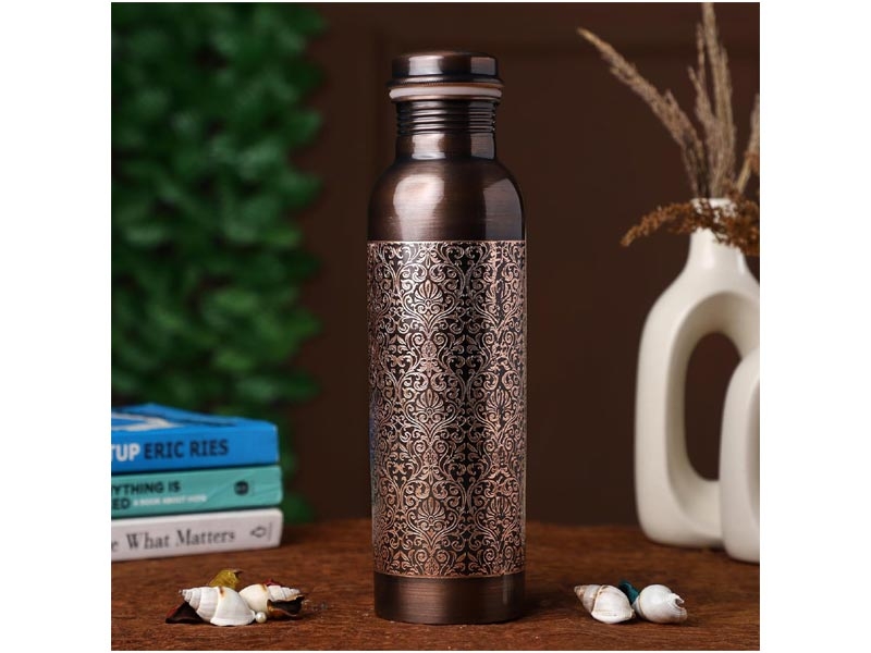 Copper Bottle 950ml Premium Retro Finish