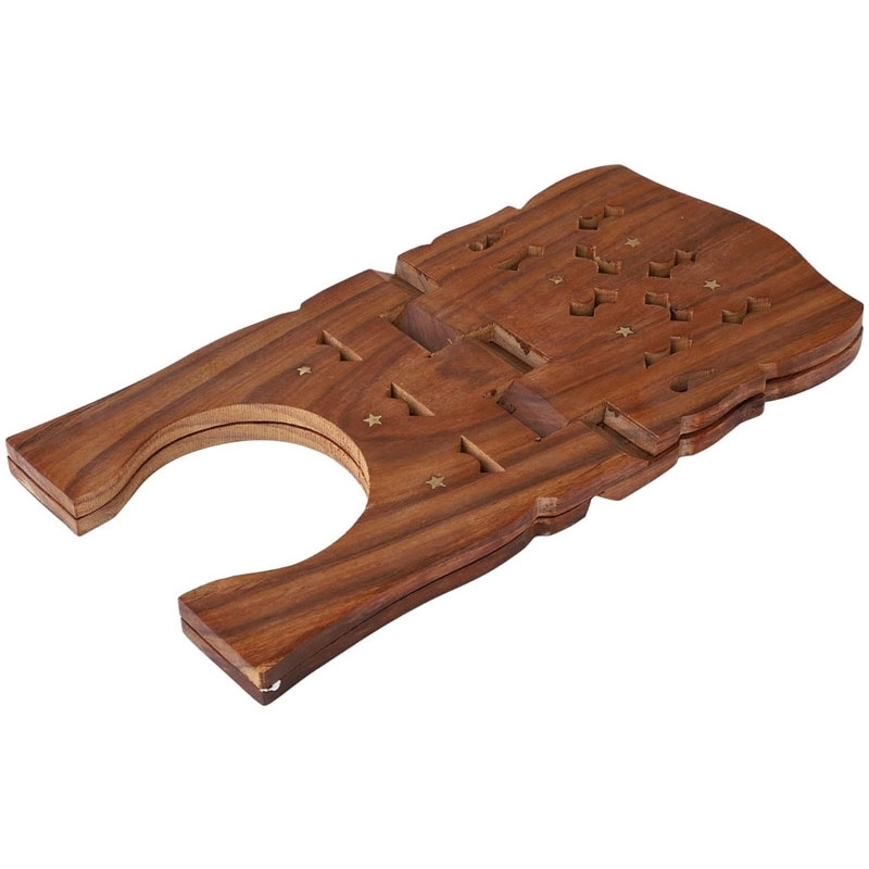 Hand Crafted Wooden Holy Book Stand Rahel for Comfortable Reading
