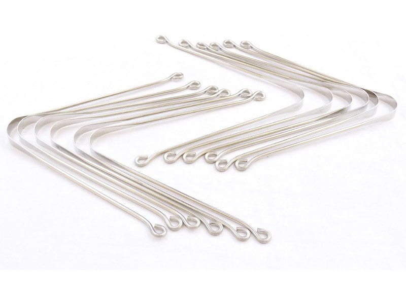 High Grade Stainless Steel Tongue Cleaner Set of 12 for Bad Breath Treatment Naturally