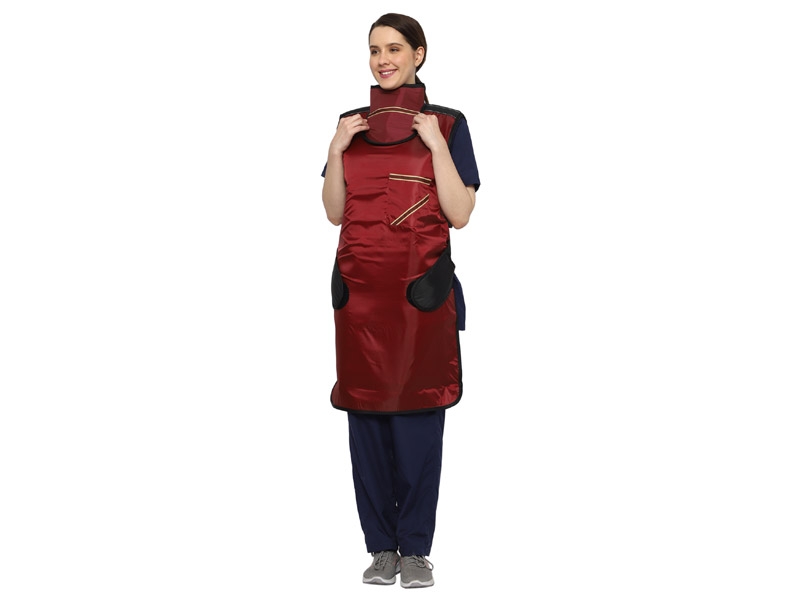 Lead Apron for Working with X-Ray Machine with Robust Hanger for Hospitals Labs Nursing Homes