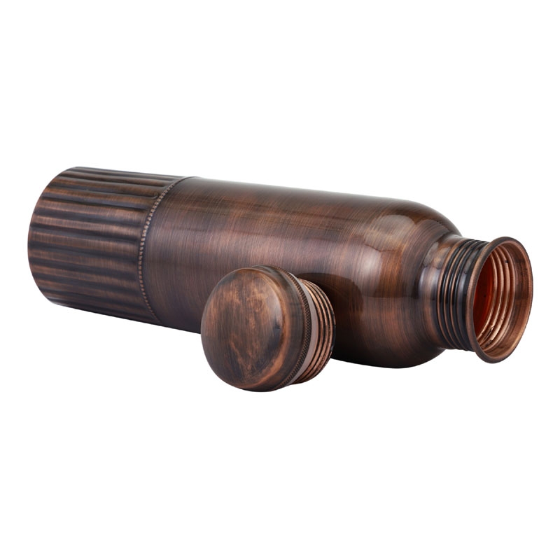 Pure Copper Bottle PREMIUM ANTIQUE Finish 950 Ml Capacity