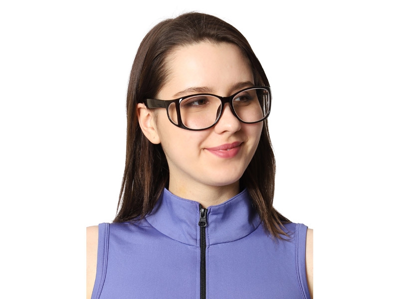 Radiation Protection Lead Eye Glasses Radiation Safety Glasses with Permanent Side Shields X-ray Radiation Protection Glasses
