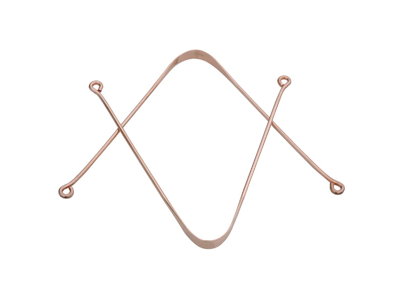 Copper Tongue Cleaner Set of 2 Relief From Bad Breath Oral Hygiene