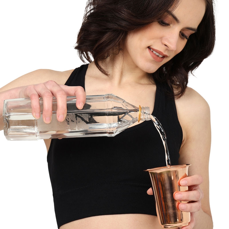 Copper Tumbler LACQUERED FREE UNLINED and UNCOATED 300 Ml