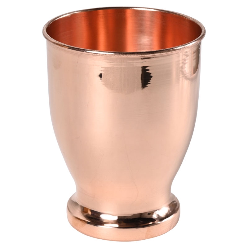 Hammered Copper Tumbler LACQUERED-FREE UNLINED and UNCOATED 550 Ml Modern Plain