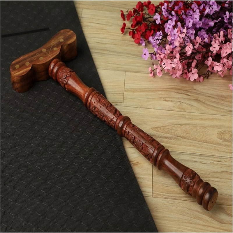 Yoga Danda T Shaped Meditation Staff Supports in Breath Flow