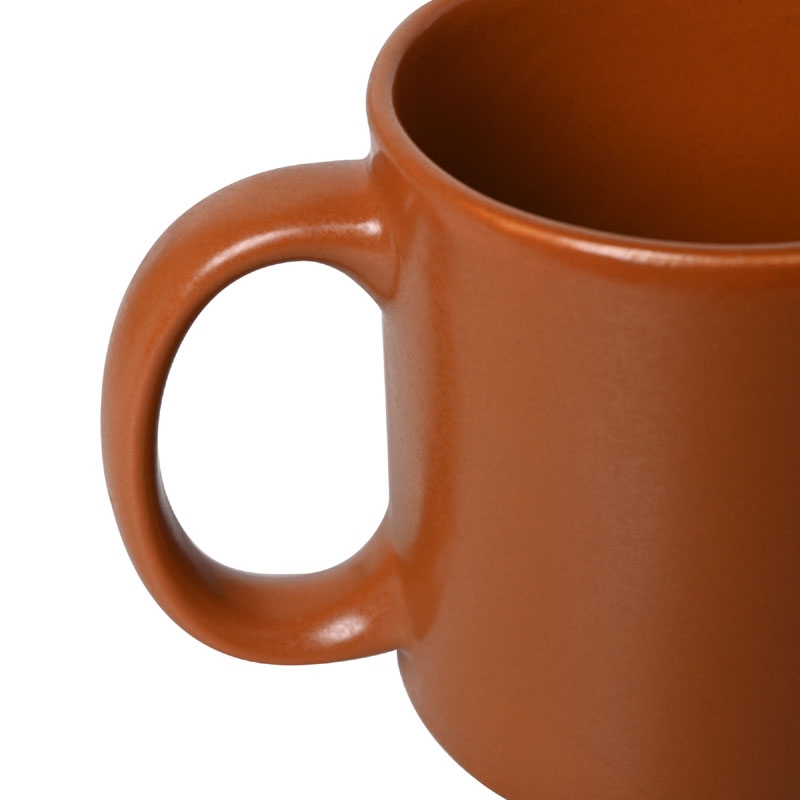 Dual Handle Mug Double Grip Mug to Aid Tremors 350 Ml Teracotta
