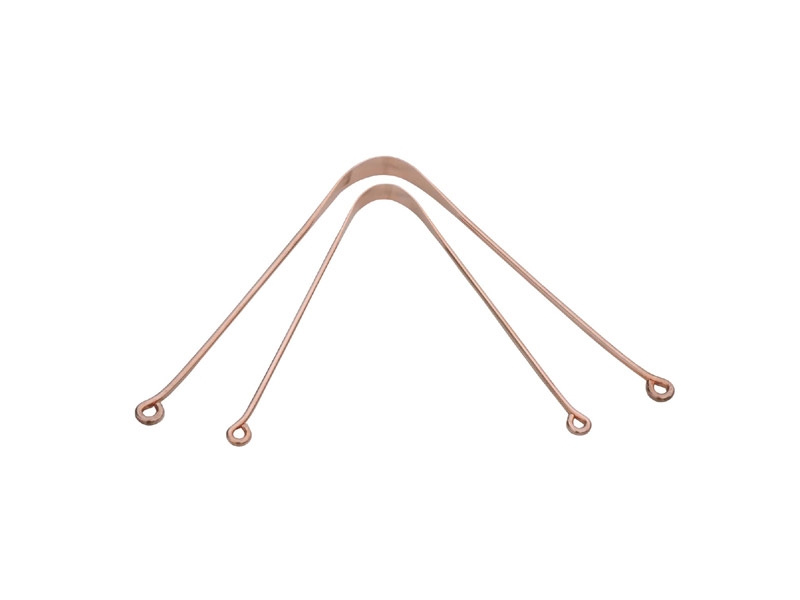 Copper Tongue Cleaner Set of 2 Relief From Bad Breath Oral Hygiene