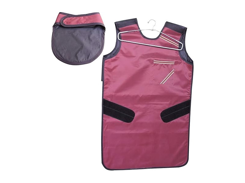 Lead Apron for Working with X-Ray Machine with Robust Hanger for Hospitals Labs Nursing Homes