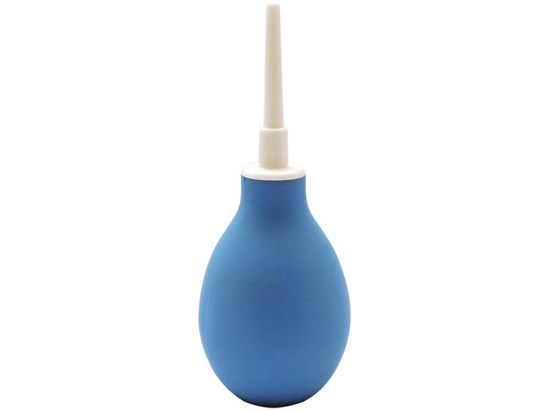 Rectal Enema Syringe Anal and Vaginal Douche for Gentle Cleansing 8 US Fl Oz Capacity BLUE Color
