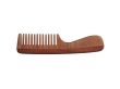 Neem Comb with Handle Wide Tooth