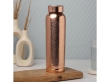 Pure Copper Fanta Bottle 900 Ml Capacity with Etching Pattern