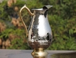 Pure Silver Mughlai Style Jug for Water Storage and Serving Water at Parties
