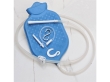 Rubber Enema Bag Kit for Colon Cleansing 2 Quart Open Top Blue
