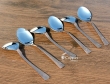 Set of Six Copper Plated Stainless Steel Spoons