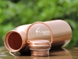 Copper Seamless Matte Finish Bottle with Carrying Handle