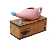 Ceramic Neti Pot for Allergy Control 225 Ml Capacity Peach