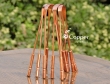 Pure Copper Tongue Cleaner Set of 6 