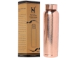 Pure Copper Fanta Bottle 900 Ml Capacity with Etching Pattern