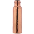 Pure Copper Hammered Water Bottle Holds 1000 Ml CapacityFor Drinking Water 