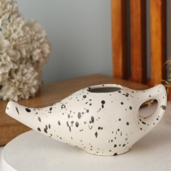 Ceramic Neti Pot Premium Handcrafte