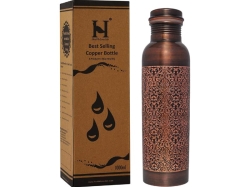 Copper Bottle PREMIUM Retro Finish 950 Ml Capacity