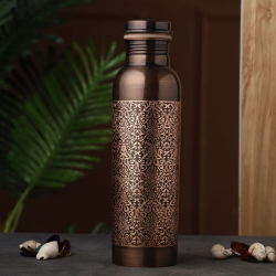 Copper Bottle PREMIUM Retro Finish 950 Ml Capacity