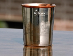 Hand designed Copper Tumbler for Drinking Tamara Jal for a Health