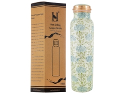 Pure Copper Bottle 1000 Ml Eco Friendly Reaping 