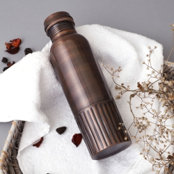 Pure Copper Bottle PREMIUM ANTIQUE Finish 950 Ml Capacity