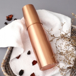 Pure Copper Matte Finish Bottle with Tumbler 900 Ml Capacity