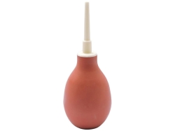 Rectal Enema Syringe for Gentle Cleansing  Enema Bulb Syringe RED
